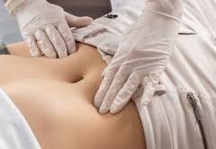 navel displacement treatment
