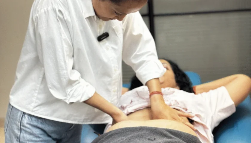 Navel Displacement Treatment
